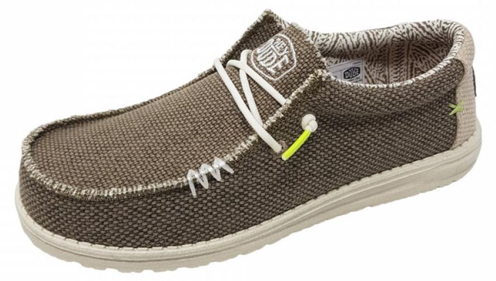 Hey Dude Wally Braided Leinenschuh Beige Produktbild 