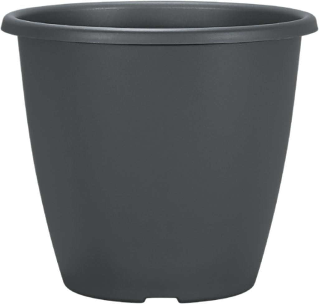 Geli Pflanztopf Blumentopf Nevada 27 anthrazit Rund Produktbild 