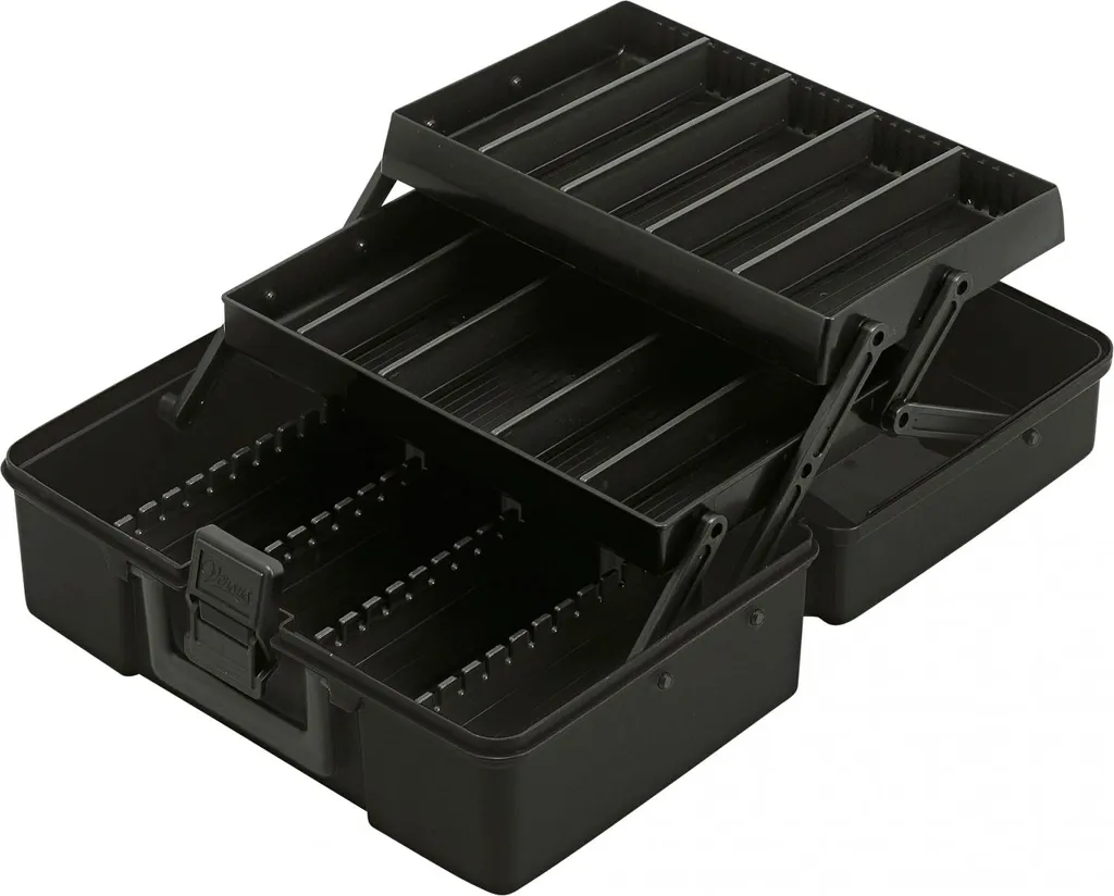 Boîte de Rangement Meiho VS-7010 Noire - Ultra Résistante et Compacte