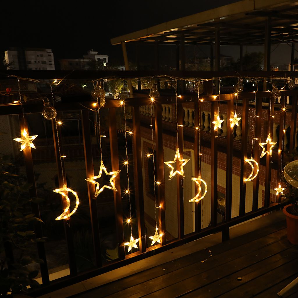 100er LED Solar Lichterkette Garten Deko Beleuchtung Party Lichter Außen 