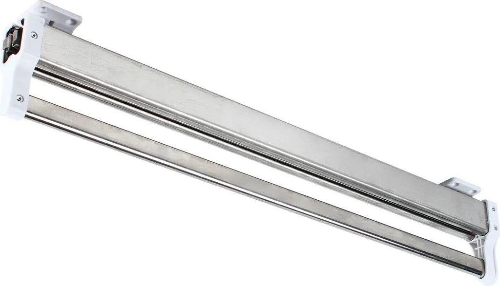 Porte-cintres extensible pour armoire, tringle de dressing en inox