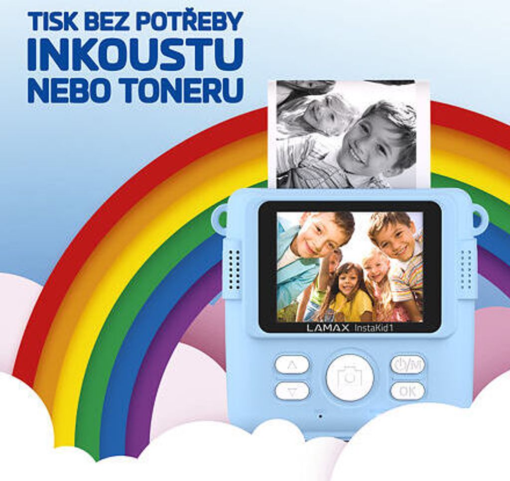 Dětská kamera LAMAX InstaKid1 Blue (LXKCMIK1NNNLA) Obrázok produktu 14