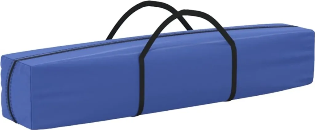 Tente de réception pliante bleue 3x3 m avec structure pop-up rapide
