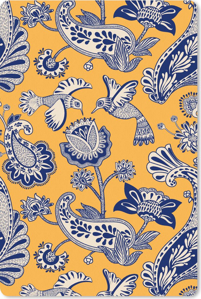 MuchoWow Mauspad Mousepad Dschungel - Design - Vogel - Kolibri 18x27 cm - Mousepads - Maus Mat - Pad - Mausunterlage