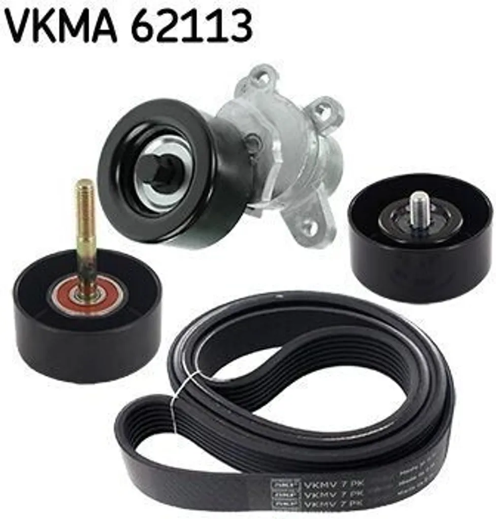 Kit SKF VKMA 62113 Courroie crantée haute performance NISSAN MURANO Z51