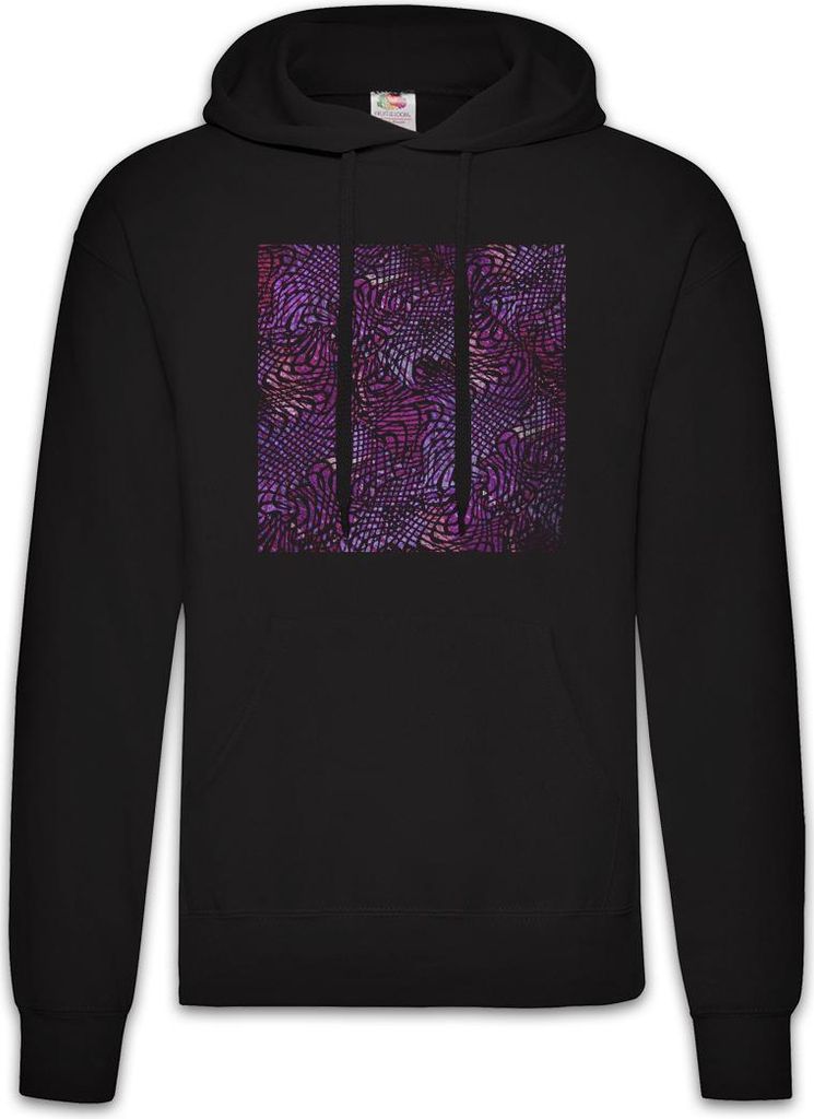 Urban Backwoods Kaleidoscope Square I, Herren Hoodie, Farbe: Schwarz, Größe: 2XL