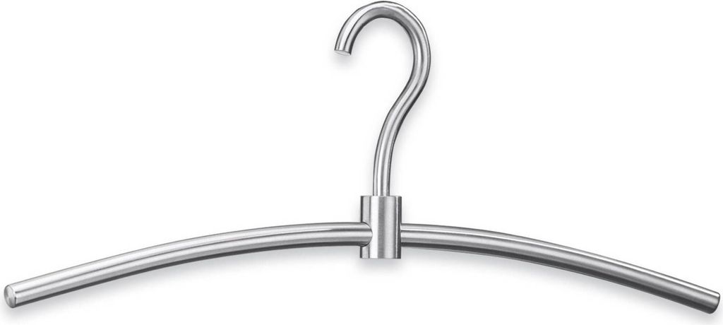 ZACK Edelstahl Kleiderbügel SWING Drehbügel Garderobenbügel 50660