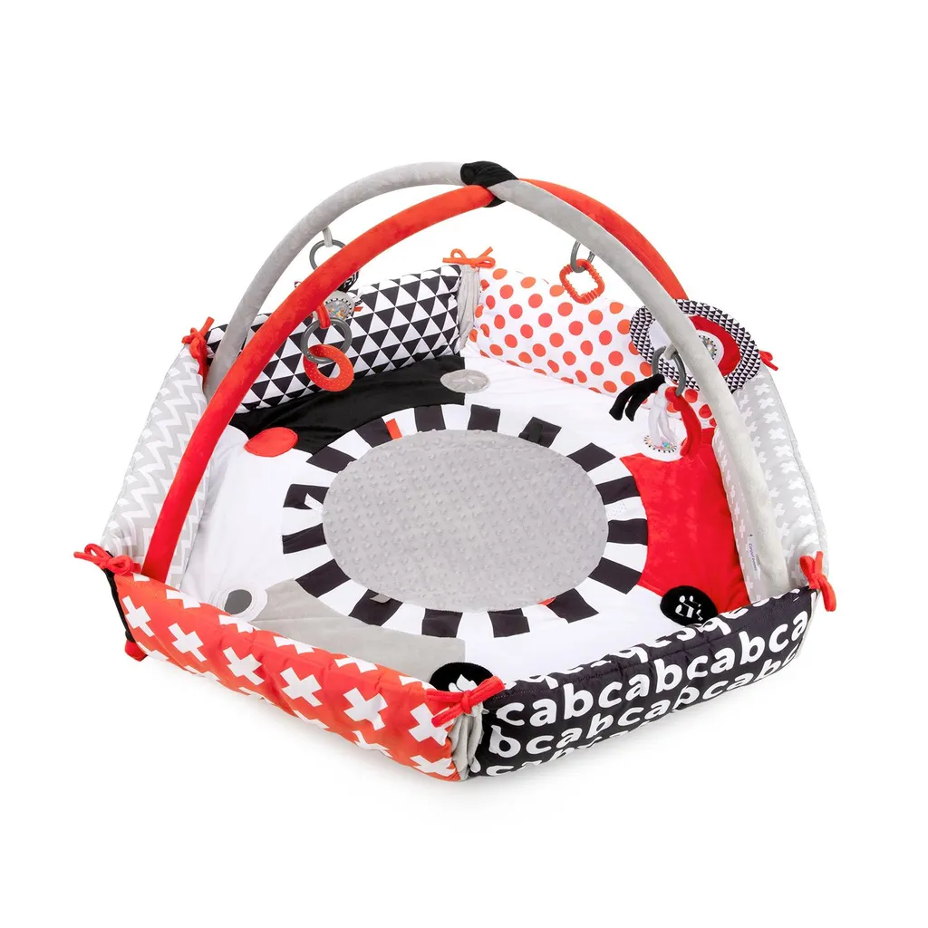 Canpol Babies Sensory Tapis de jeu 3W1 : éveil complet contre l'ennui