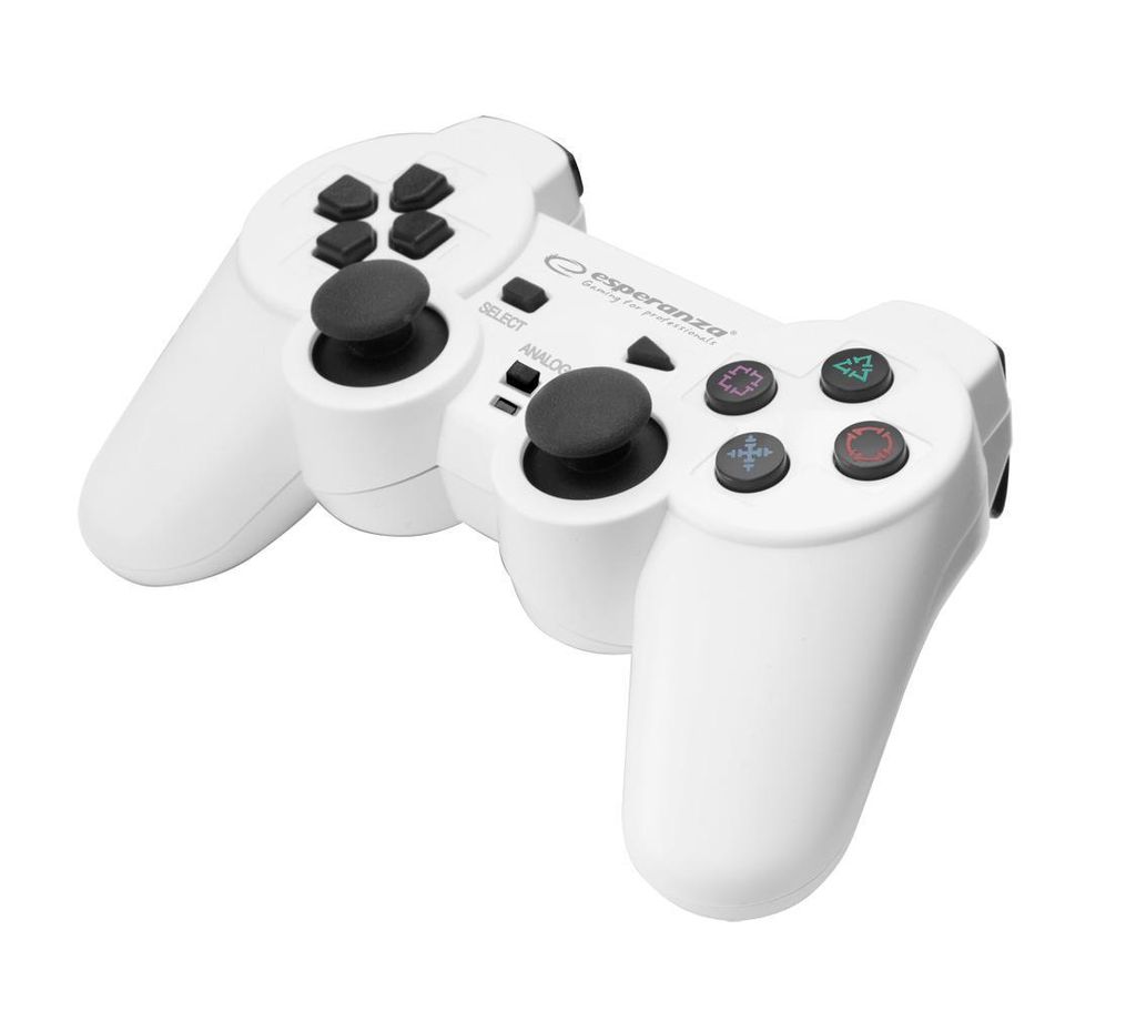 Esperanza Manette Ps3/Pc Usb Trooper Blanc/Noir Image du produit 