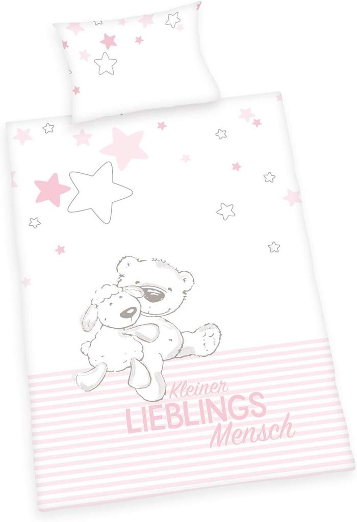Baby Best set biancheria da letto persona preferita rosa Immagine del prodotto 