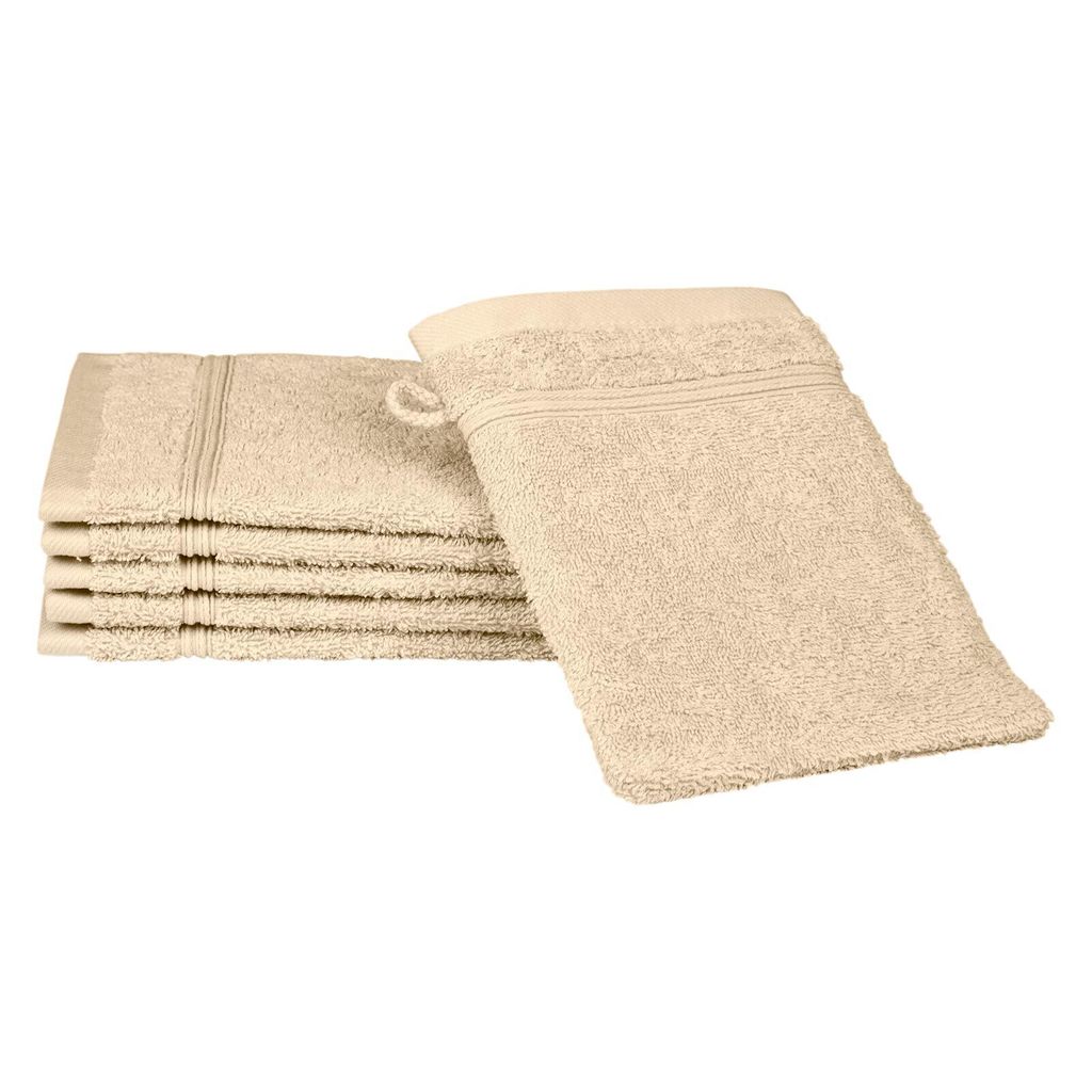 Ross Uni-Walk Handtücher Rubin Waschhandschuh 16x22 cm natur