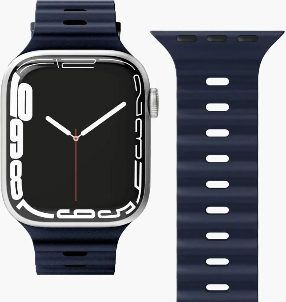 Cinturino Silicone Vonmählen Apple Watch Blu - Sport & Design