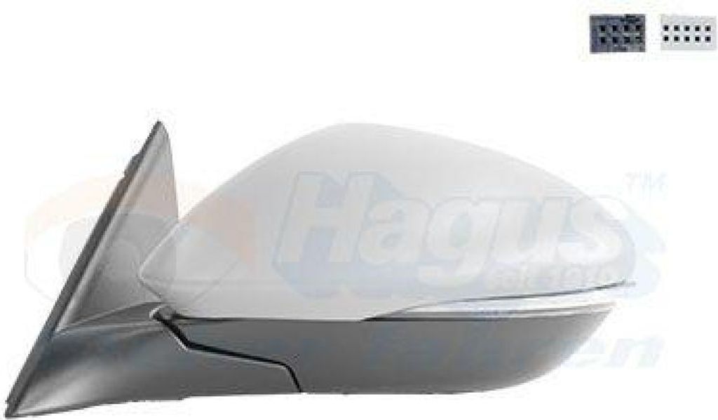 VAN WEZEL Außenspiegel * HAGUS * Links 0125827