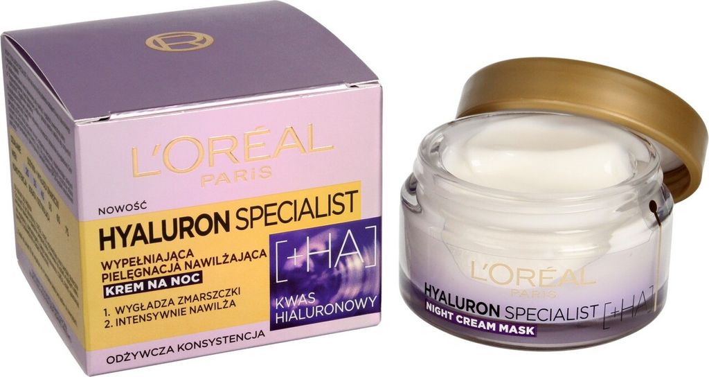 L ́Oréal Paris Hyaluron Specialist Replumping Moisturizing Care Night Cream 50 ml