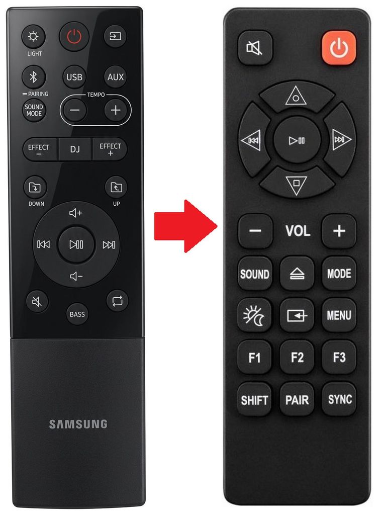 Ersatz Fernbedienung für SAMSUNG AH81-11472A