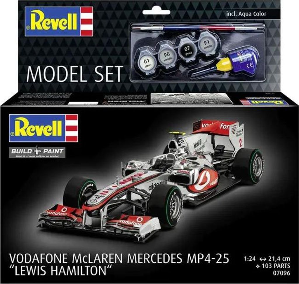 Revell McLaren Mercedes MP4-25 "Lewis Hamilton" 1:24 Immagine del prodotto 