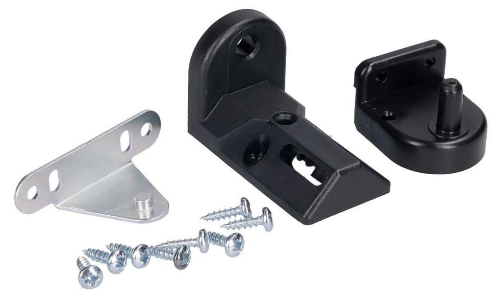 Hailo Montagezubehör 1046369 schwarz für Compact-Box und Produktbild 