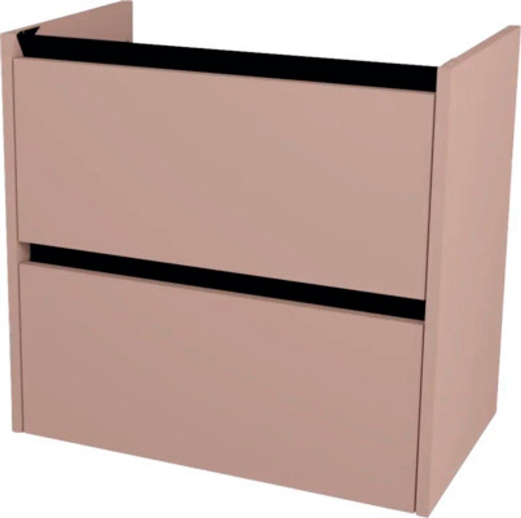 Waschbeckenunterschrank Devo Etna 2.0 67x64x40 cm ohne Waschbecken antique rose