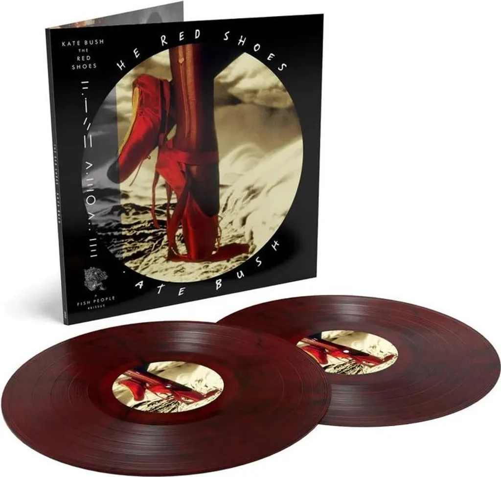 Vinyle Kate Bush Red Shoes 2 LP Édition Dracula Red Remasterisé