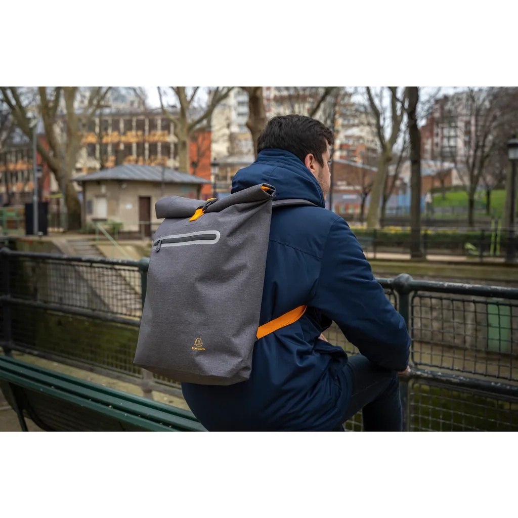 Sac à dos imperméable Exacompta Exactive Young Gris orage 17834E - 6