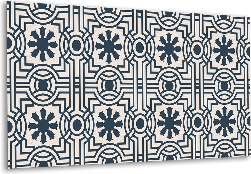 Deko Aufkleber Bodenbeläge PVC für die Küche Wandaufkleber Selbstklebende , Orientalisches Muster - 100 cm x 50 cm