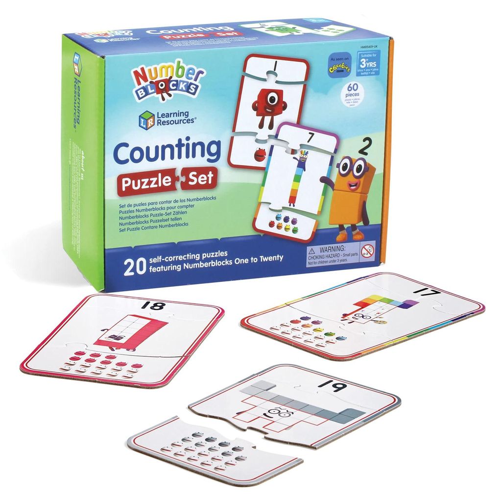 Learning Resources Numberblocks Puzzle-Set Zählen lernen 1-20