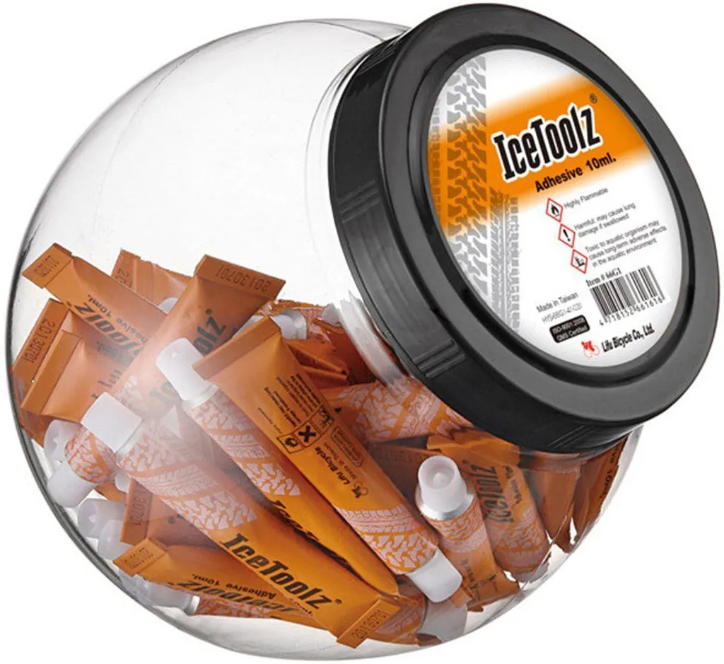 Set 50 Tubi ICetoolz 24066G1 10ml - Soluzione Vulcanizzante Alta Tenuta