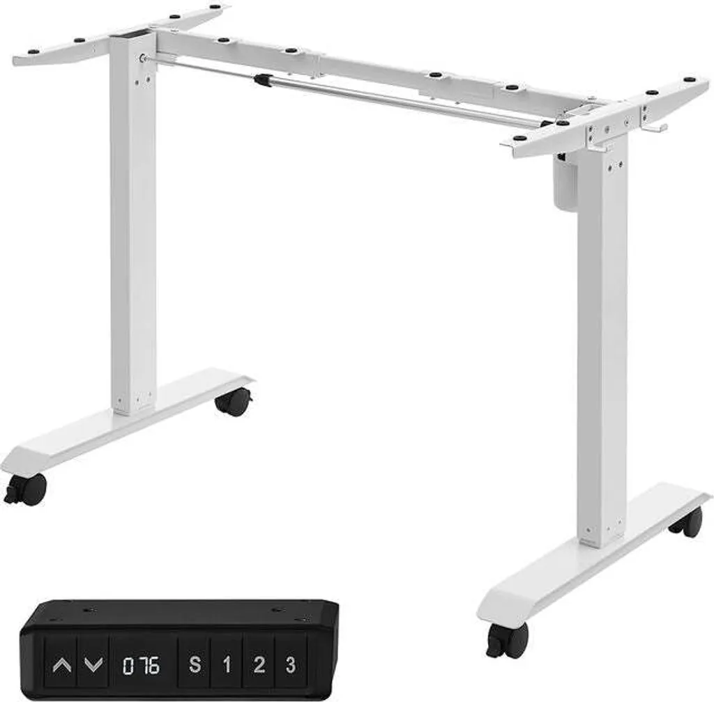 Bureau Assis-Debout 60x135cm Électrique pour Télétravail - SitZtBüro