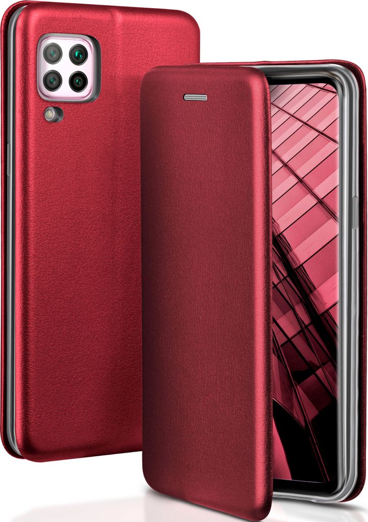 BUSINESS-Case für Huawei P40 Lite, Farbe:Burgund - Red