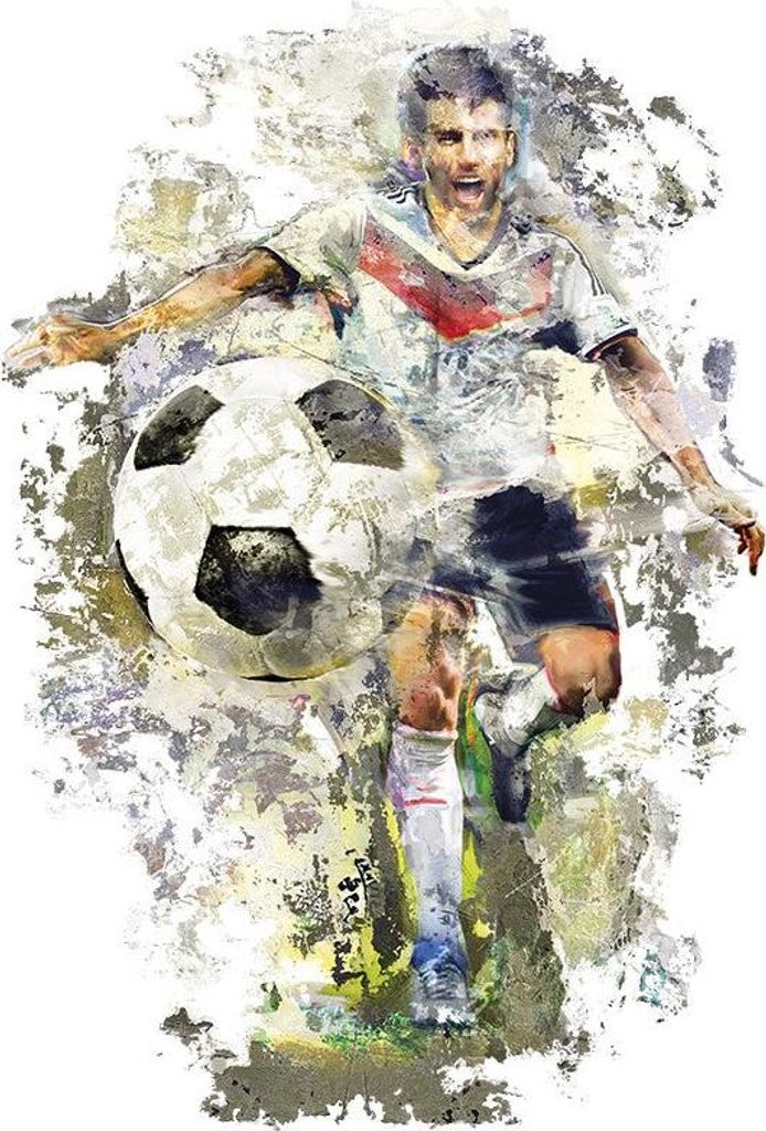 Fußball-Fußball-Fußballer-Bügelanwendung