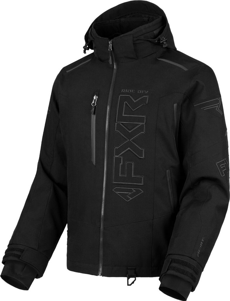 FXR Helium X 2-in-1 2025 Snowmobil Jacke, schwarz, XL