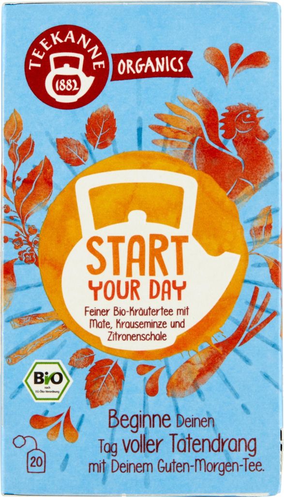 Tè alle erbeStart Your Day 20 bustine Immagine del prodotto 