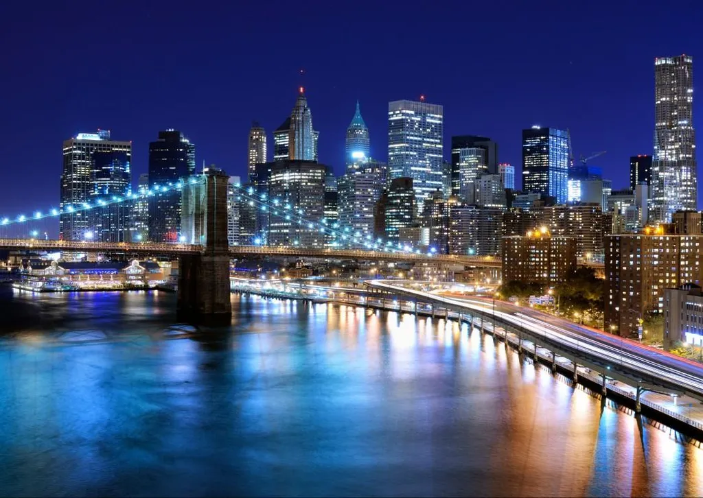 Puzzle New York de Nuit 2000 Pièces Grafika pour Détente et Déco Murale