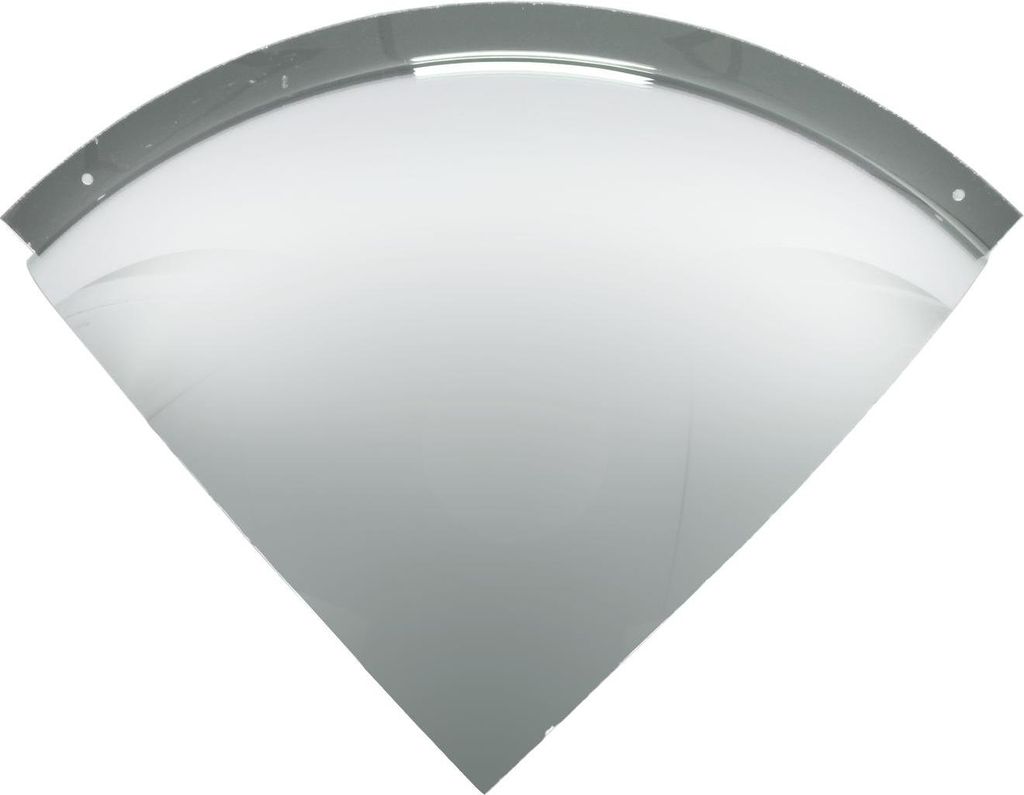 90° - Konvexspiegel - Polymethyl methacrylate (PMMA) - Innenbereich - D - 100X90