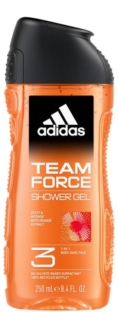 Adidas Shower 250ml 3in1 Team Force Produktbild 