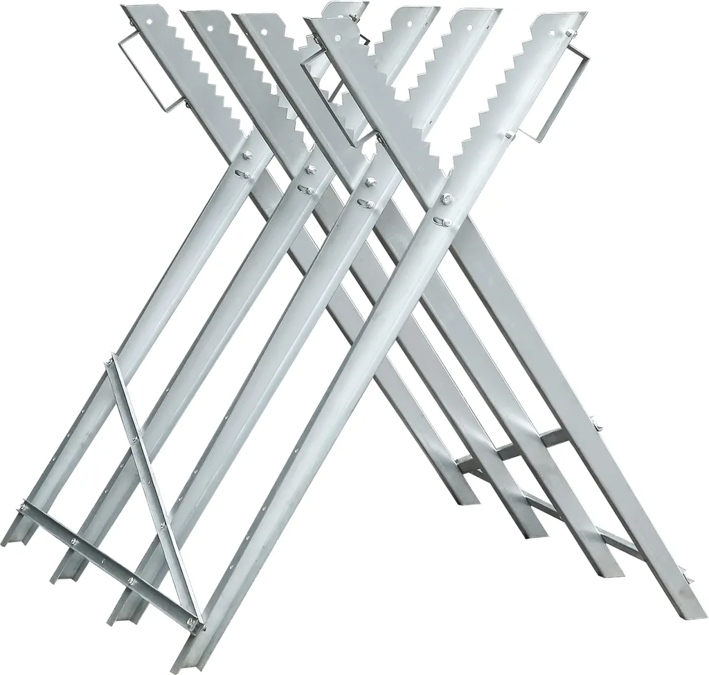 Chevalet de Sciage Stable et Sécurisé pour Tronçonneuse - Capacité 150kg