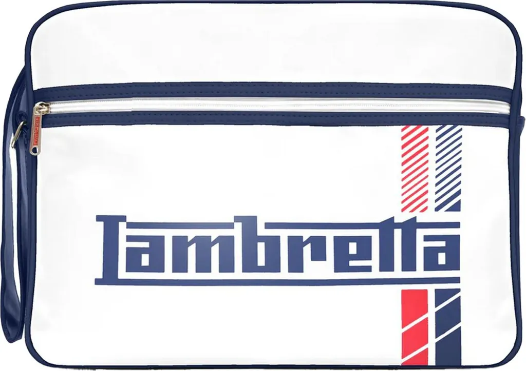 Fini le désordre avec la trousse de toilette Lambretta blanche LB313