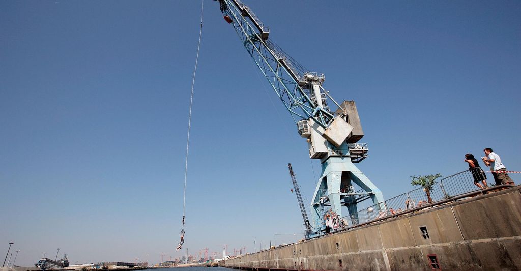 mydays Bungee Jumping Hafenkran Hamburg; Erlebnis verschenken oder selbst erleben; Gutschein für 1 Person(en)