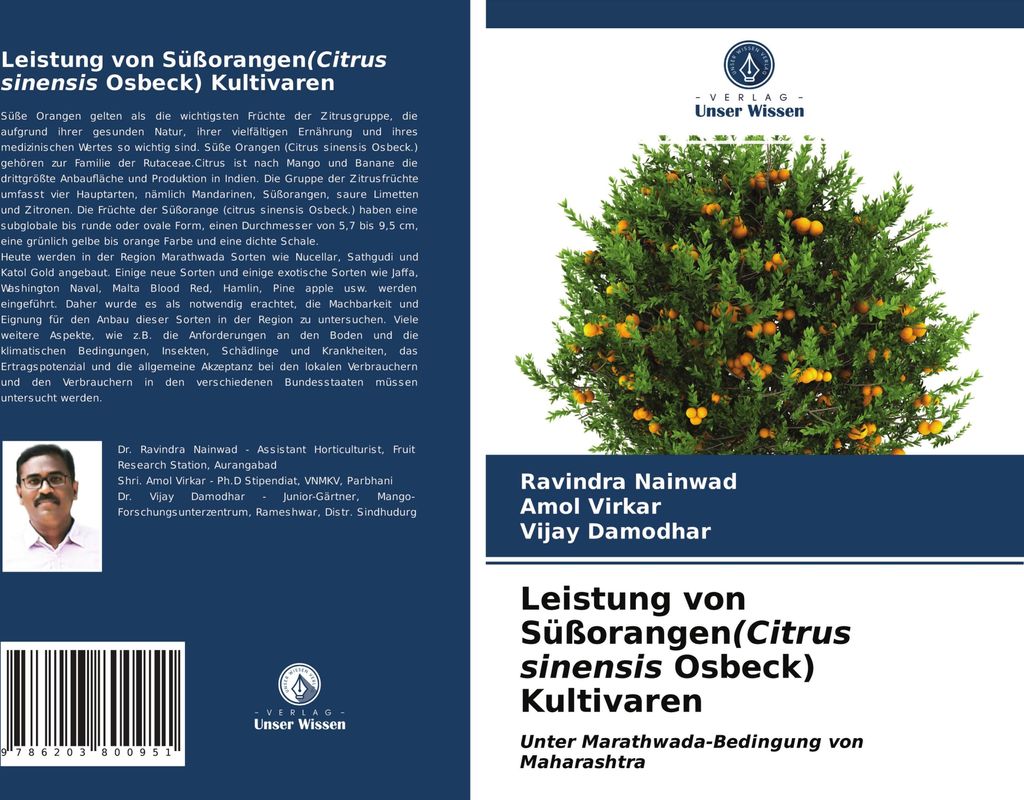 Leistung von Süßorangen(Citrus sinensis Osbeck) Kultivaren