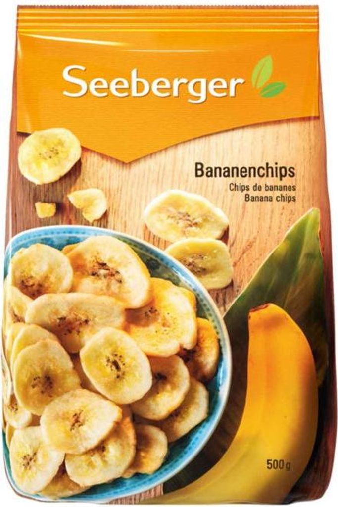 Seeberger Bananenchips (500 g) Produktbild 