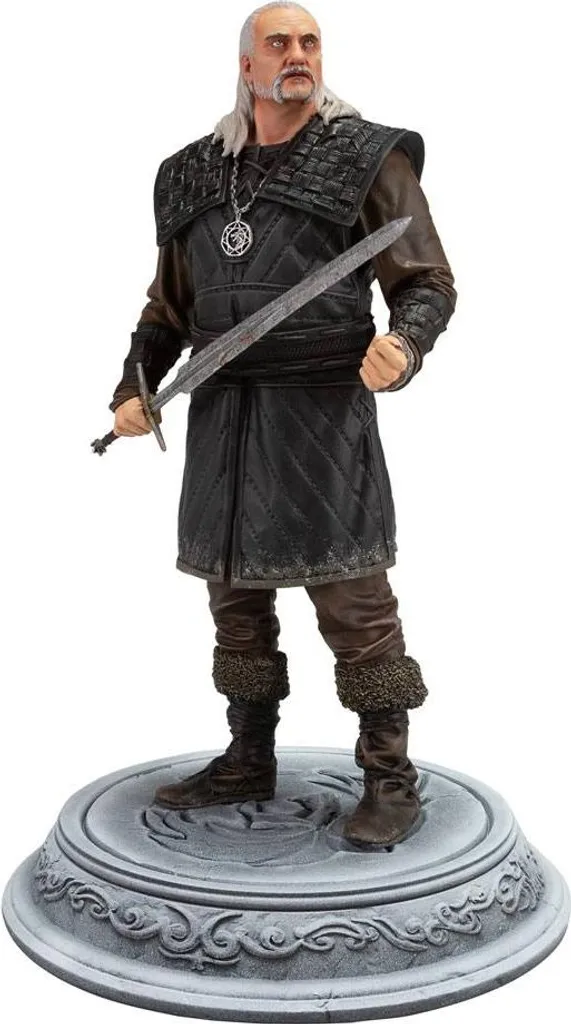 Figurine Vesemir The Witcher pour Déco Gaming - Statue 23cm Saison 2