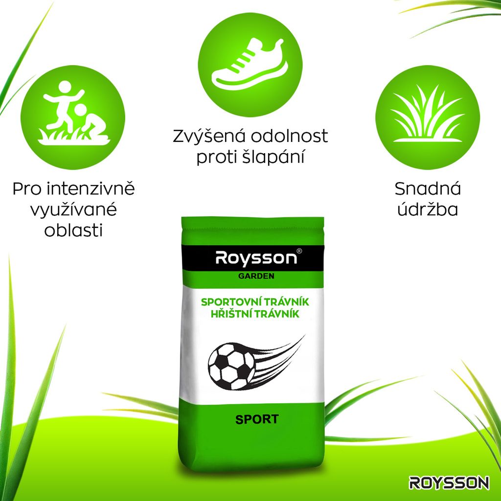 Sportovní trávník - Semena trávy Odolná vůči suchu - Semena Obrázek produktu 2