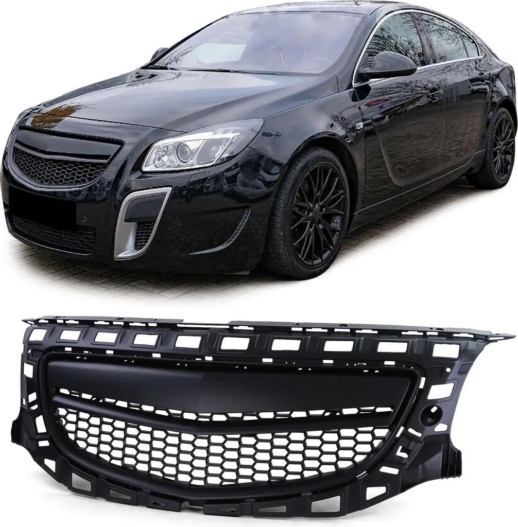 Grille de Calandre en ABS Noir pour Opel Insignia 08-13 Style Sport
