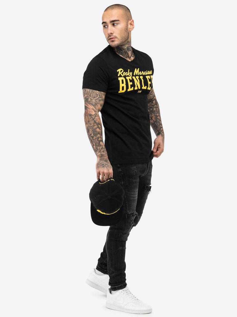 T-shirt uomo regular fit LOGO Nero M BENLEE Immagine del prodotto 