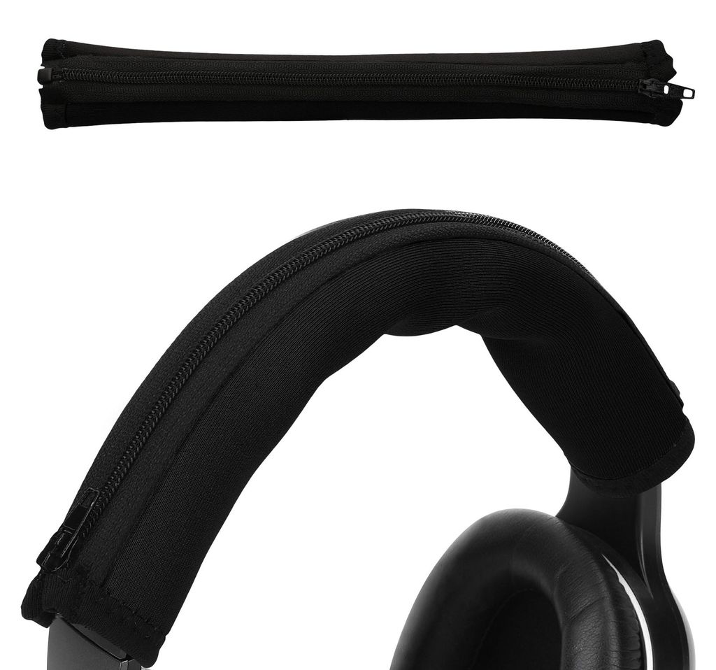 kwmobile Kopfband Abdeckung kompatibel mit Beats Studio 3 Studio2 / Solo 3 Solo 2 Case - Neopren Stirnband Polster - Kopfhörer Schutz - Schwarz