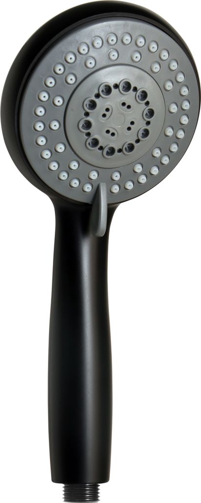 Duschkopf Handbrause mit 5-Strahl Aquamarin 5, schwarz