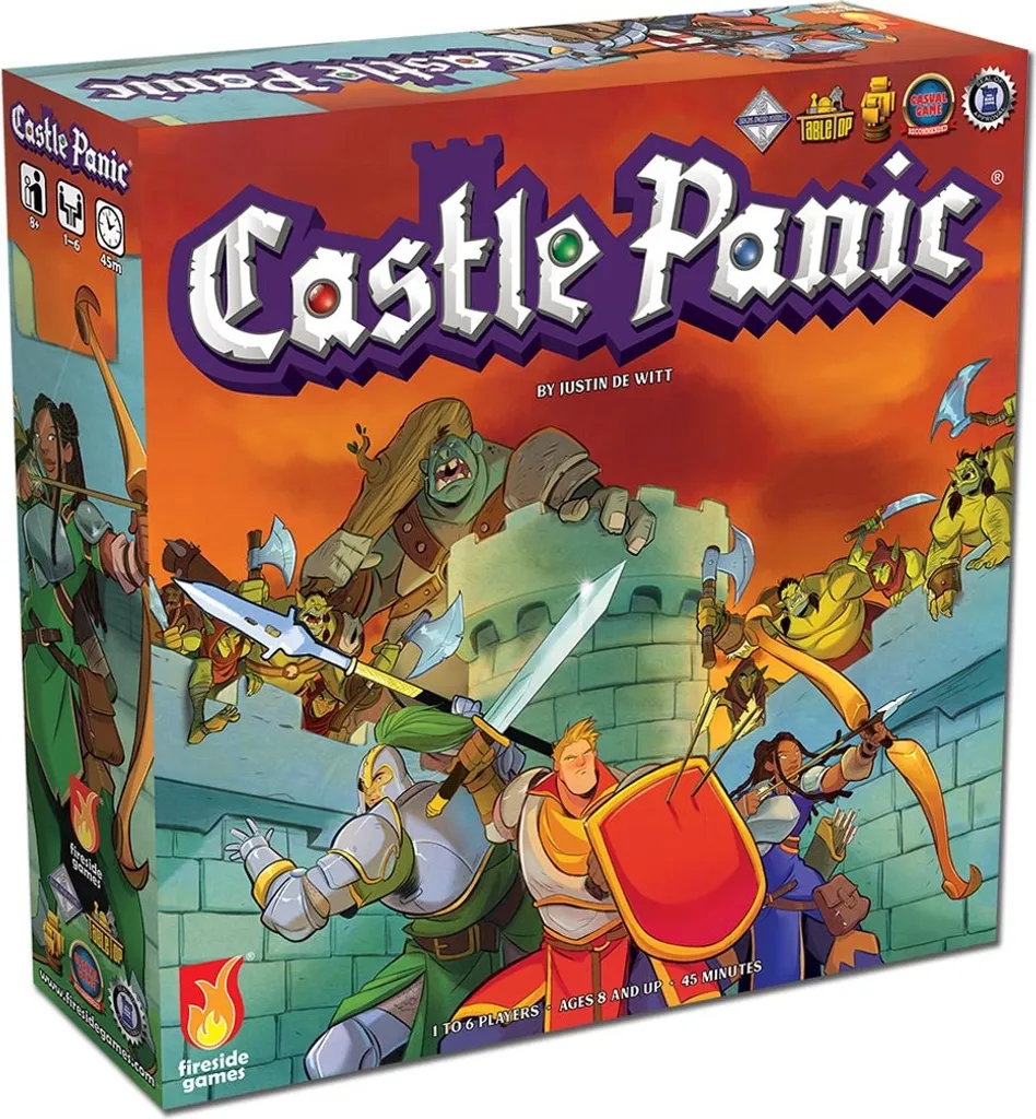 Castle Panic Edition Anglaise Idéal pour Soirées Jeu et Team Building