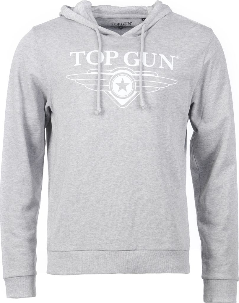 Top Gun Kapuzenpulli TG20201049 Herren grey mélange XL