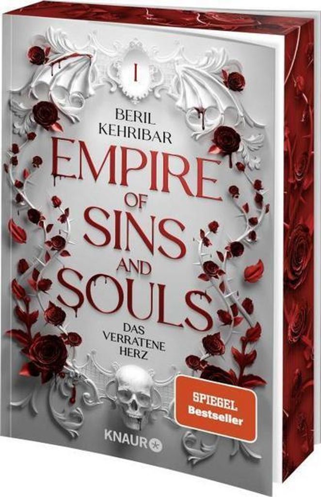 A book cover with a decorative border and floral elements.