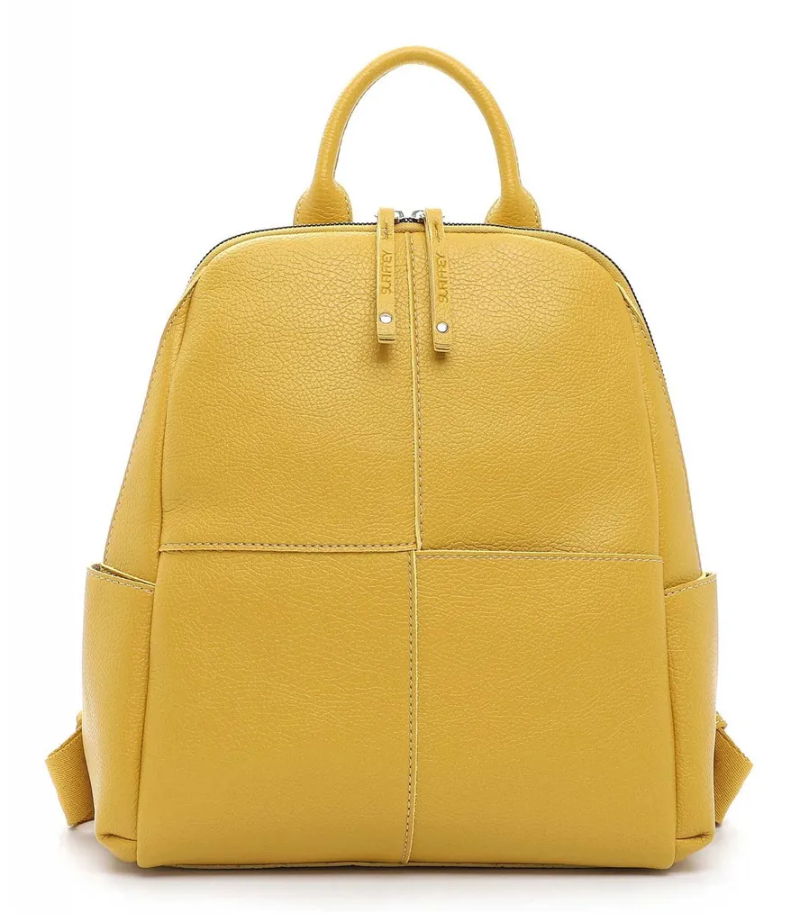 Sac à dos femme moutarde Tilly City Backpack SURI FREY - Style urbain